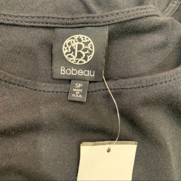 Bobeau Drop Waist Ruffle Cotton Dress( Petite) - Picture 2 of 5